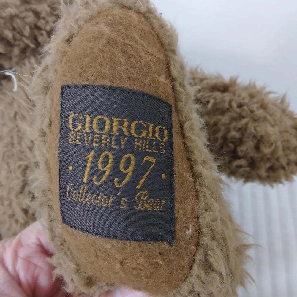 Giorgio Beverly Hills 1997 collectors bear MISSING BOW TIE